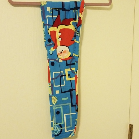 LulaRoe Tween Christmas Leggings - Picture 1 of 5